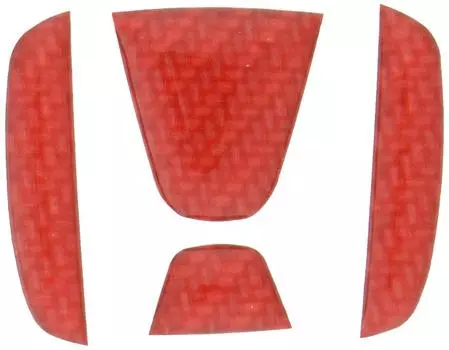 HASEPRO [Волшебный углерод NEO] (Для рулевой эмблемы) Honda 3 Step Wagon Step Wagon Spudder RP1~4 (красный) NESH-3R