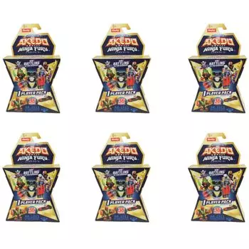 Hashi Top In AKEDO S7 подлинный NINJA FURY одиночная упаковка W2 x 6 предметов набор LEGENDS OF AKEDO NINJA FURY [японский продукт]