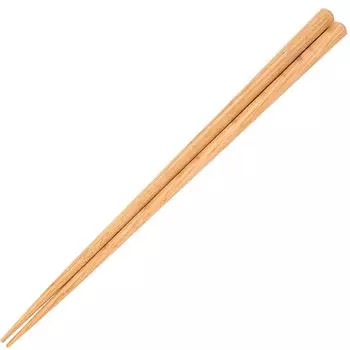 Hashikura Matsukan Chopsticks Dishwasher Safe Natural Wood Unisex Natural Colors Octagonal Natural Made in Japan 22.5cm G-64726