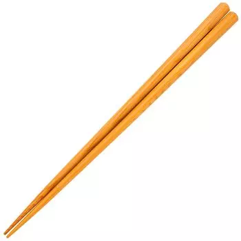 Hashikura Matsukan Chopsticks Dishwasher Safe Natural Wood Unisex Natural Colors Octagonal First Place Brown Made in Japan 22.5cm G-64724