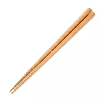 Hashikura Matsukan Chopsticks Natural Wood Unisex Natural Wood Hexagonal Sakura Natural Made in Japan 22.5cm G-90574