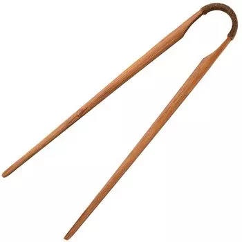 Hashikura Matsukan Tongs Bamboo Chopsticks Special Chopsticks Ancient Chopsticks Mini 18cm Wipe Lacquer Brown Made in Japan M-20322