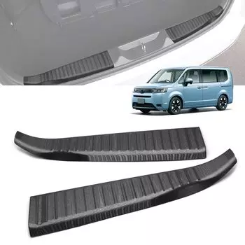 Hasiro Stepwagon совместимая защита заднего бампера rp6 rp7 rp8 накладка на порог защитная накладка из нержавеющей стали защита от грязи защита от царапин багажник индивидуальный чёрный