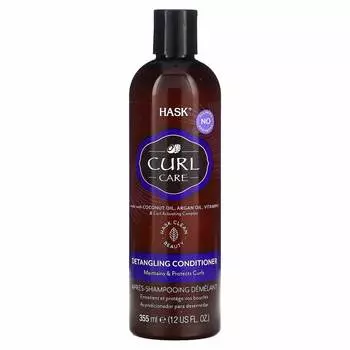 Hask Beauty, Curl Care, кондиционер для распутывания волос, подходит для всех типов кудрей, 12 жидких унций (355 мл)