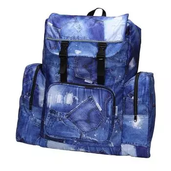 Hass легкий и стильный большой емкости детский лесной школьный легкий большой для девочек [BIGHAS] [большой рюкзак/экскурсия 40 л/мальчики BH-BA010 (Выкройка джинсовой ткани)