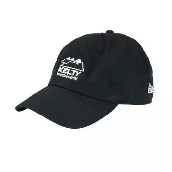 Hat Baseball Cap Old Logo Design Embroidered Logo Cap KE24115018 Black [Kelty]