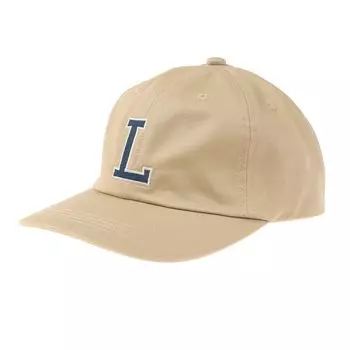 Hat Cotton Twill L Logo Cap Beige Free Size [Lacoste] [Official] Men s