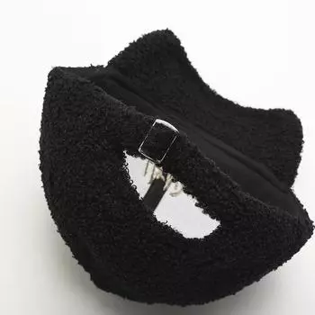 Hat Ladies Season Thickened Thermal Baseball Cap Imitation Lamb Feather Embroidery Alphabet Embroidery Versatile Cap Adjustable розовый