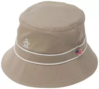 Hat One Point Piping Bucket Hat Size Adjustable Golf MGAXJC70 BG00 [Munsingwear] (Beige)