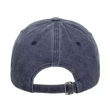 Hat spring and summer hole washed baseball cap cap cap casual sun visor baseball cap тёмно-синий