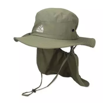 Hat Sunshade Safari Hat Kids TSSKE403 Olive [Marmot]