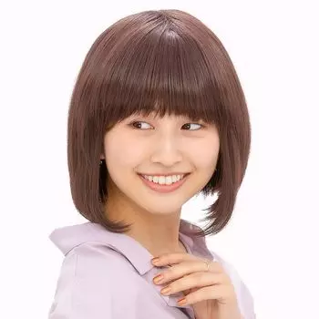 Hat that looks like a wig bob Medical wig Medical hat Black Women Men Free size [Rightsfor] HAT-05 Front-down r-r02hat05 #9 (brown)