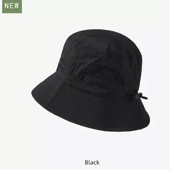 Hat Women s 2025 New Arrival Summer Mesh Breathable and UV-Resistant Sun Hat Outdoor Sun Protection Casual Fisherman Hat Black All yards