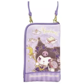 Hatayama Shoji 33201712 2-Way Multi-Pochette, Magikaru Kuromi H 7.5 x W 4.7 inches (19 x 12 cm)