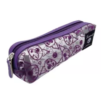 Hatayama Shoji Flocky Mesh Slim Pouch Kuromi H6 x W21 x D5cm 33201596