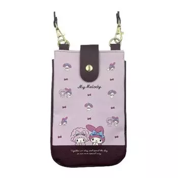 Hatayama Shoji Sanrio 2WAY Pochette Smartphone Shoulder Classic My Melody x W12 см 33201537 Приблизительно. Н18.5