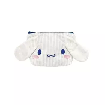 Hatayama Shoji Sanrio Face Multi Pouch Corduroy Cinnamoroll В13 x Ш20 x Г5 см 34202570 [Корпус] Прибл.
