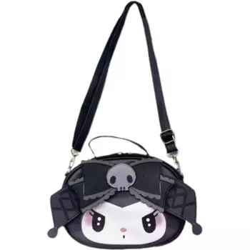 Hatayama Shoji Sanrio Mero x W22 x Товар 34203200 Сумка 2-в-1, Куроми, Прибл.. В16,5 Г8см, Номер