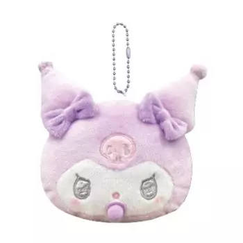 Hatayama Shoji Sanrio Mini Face Pouch Shoulder Angel Baby Kuromi Общая длина приблизительно В8 x Ш10 x Г3 см 63202072