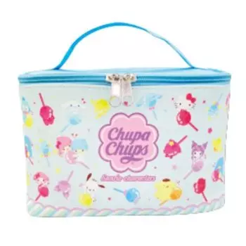 Hatayama Shoji Зеркальный туалетный столик Chupa Chups x Sanrio В15 х Ш22 х 33201671 Косметичка, Персонажи, Синий, Г15см,