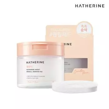 HATHERINE Sunset One Kill Remover Pad 70 sheets/170ml