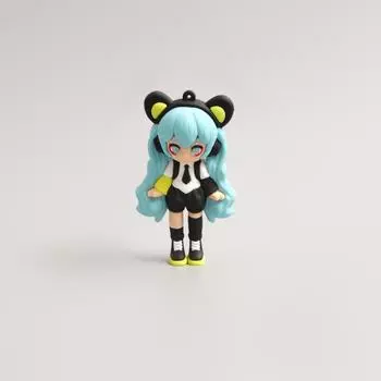 Hatsune Miku Action Figure Cartoon Model Toy Decoration Children Gifts Ornament