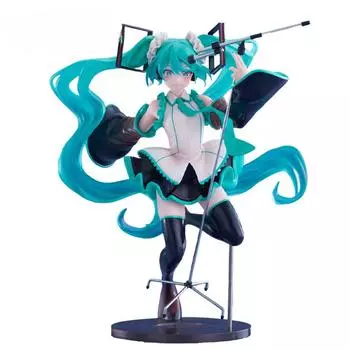 Hatsune Miku AMP 16th Anniversary 2023 Miku Artist Masterpiece Anime Figure PVC Ornament Boxed Brand Collection Toy Gift