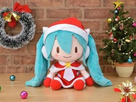 Hatsune Miku F 2nd Mega Jumbo Plush Miku -Project DIVA- «Рождество Hatsune»
