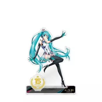 Hatsune Miku GT Project 15th Anniversary Acrylic Stand 2013Ver.
