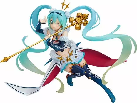 Hatsune Miku GT Project Racing Miku 2018 масштабная покрашенная готовая фигурка Ver. 1/7 АБС и ПВХ