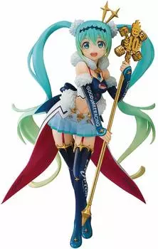 Hatsune Miku GT Project Racing Miku 2018 Challenge to TOP масштабная покрашенная готовая фигурка 1/7 ABS&PVC