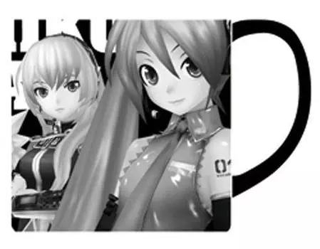 Hatsune Miku Hatsune Miku Miku Black Mug -Project DIVA- -Project DIVA-