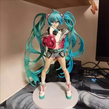 Hatsune Miku Красивая девушка Модные фигурки певиц Модель игрушки Красивая девушка no box