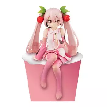 Hatsune Miku Noodle Stopper Figure Sakura Miku 2022 1 тип всего - -