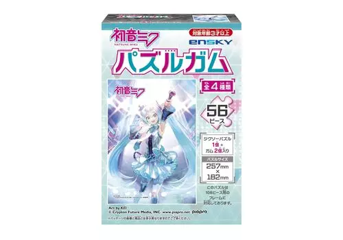 Hatsune Miku Puzzle Gum 8 Pieces конфеты игрушка/жвачка