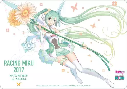 Коврик для мыши Hatsune Miku Racing 2017, версия 3.