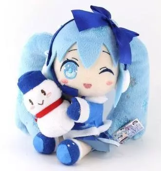 Мягкая игрушка Hatsune Miku Snow Miku 2012Ver, пушистое пальто, один товар, нормальный