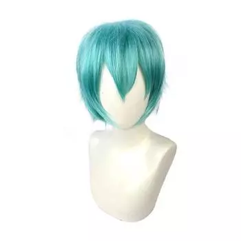 Hatsune Miku Vocaloid Cosplay Men Shirt Tie Pants Wig Pu Set Party Christmas WIG