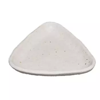 Hatsuyama Kiln Powdered Glaze Triangular Plate (Medium) YH-012-18