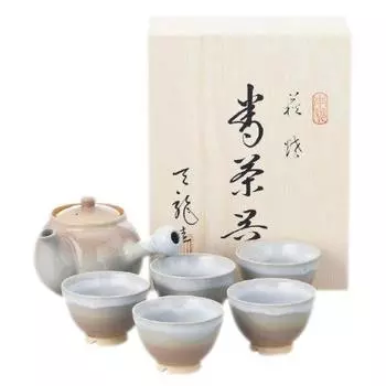 Hattori Tenryu 6179-053 Набор чайной посуды Hagi Ware Himehagi (Включает Tea Corp.) 2-38