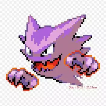 Haunter Pixel Art, термопереносная печать, виниловые нашивки, наклейки для одежды, аппликации «сделай сам», моющиеся нашивки