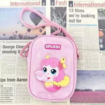 Haute Anjou Girls Catchtinnapping Fondant Pink Blanc Mirror Cross, популярный персонаж в Корее