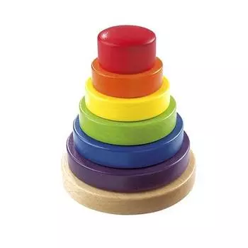 Hava Rainbow Tower, смешанные цвета, 35,8 х 30,5 х 4 см, корейские детские товары