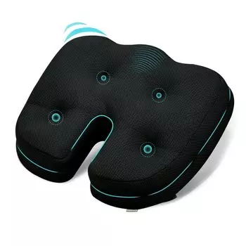 HAVARGO Кресло с эффектом памяти, высокое двухслойное сиденье, боль в пояснице, кресло с эффектом памяти, подушка, + устойчивость, конструкция, подушка,