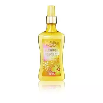 Hawaiian Tropic Hawaiian Tropic Hawaiian Tropic Golden Paradise Travel Size Спрей для тела 100 мл x 4 упаковки, 1 шт.