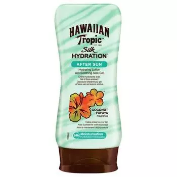 Hawaiian Tropic Silk Hydration Aftersun Алоэ Вера Кокос Папайя 200 мл