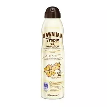 Hawaiian Tropic Silk Увлажняющий Воздушный Мягкий Солнцезащитный Спрей Spf50 220 мл