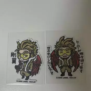 Hawks Non-side Label Sticker