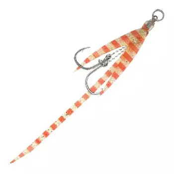 Hayabusa Assist Hook Tie Tune Fishtail M FS580 #3 Akakin Zebra