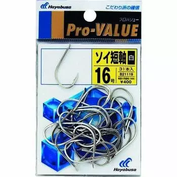 Hayabusa B21119 Pro Value Soi Short Shaft White 17 No.